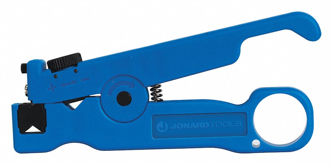 CABLE STRIPPER, SLITTING, 4 1/2 IN PRODUCT L, 3/64 TO 5/16 IN, STANDARD CUSHION GRIP