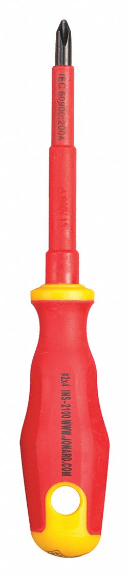 TOURNEVIS ISOLE,PHILLIPS,NO2X4 PO,ROND