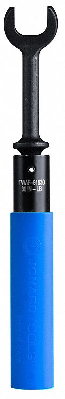 Micrometer Torque Wrench: 9/16 in Drive Size, 0 in-lb to 30 in-lb, 6 1/2 in Overall Lg