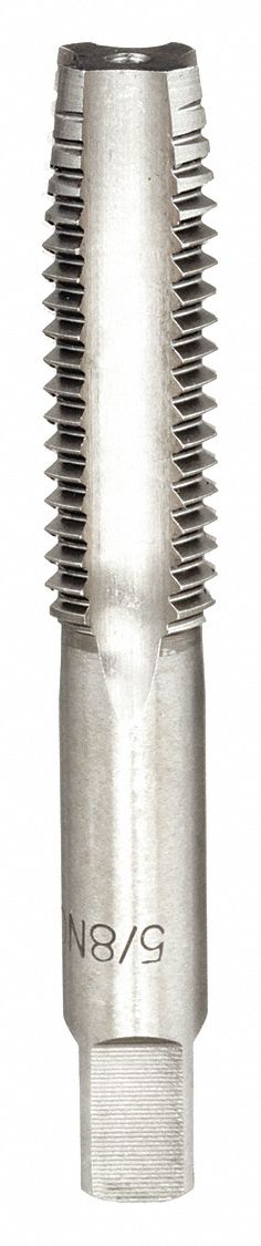 Alloy Steel Taper Tap, 5/8-11