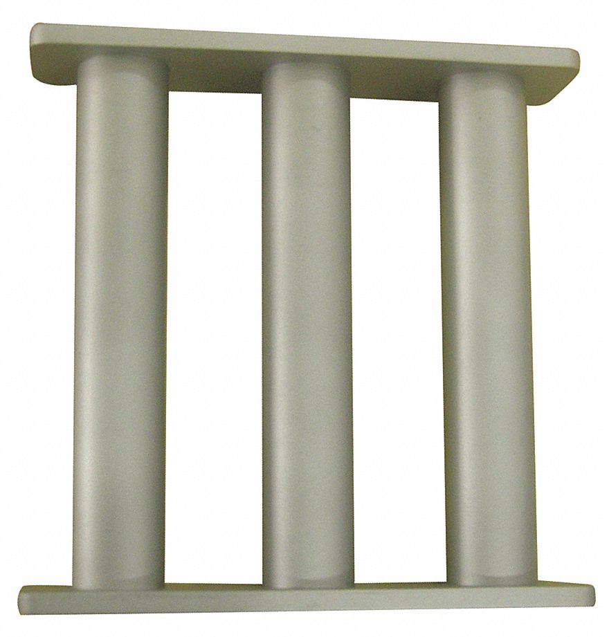 Grate Magnet: Rectangular Grate Magnet, Ceramic, 20 oz Max Magnetic Pull Strength