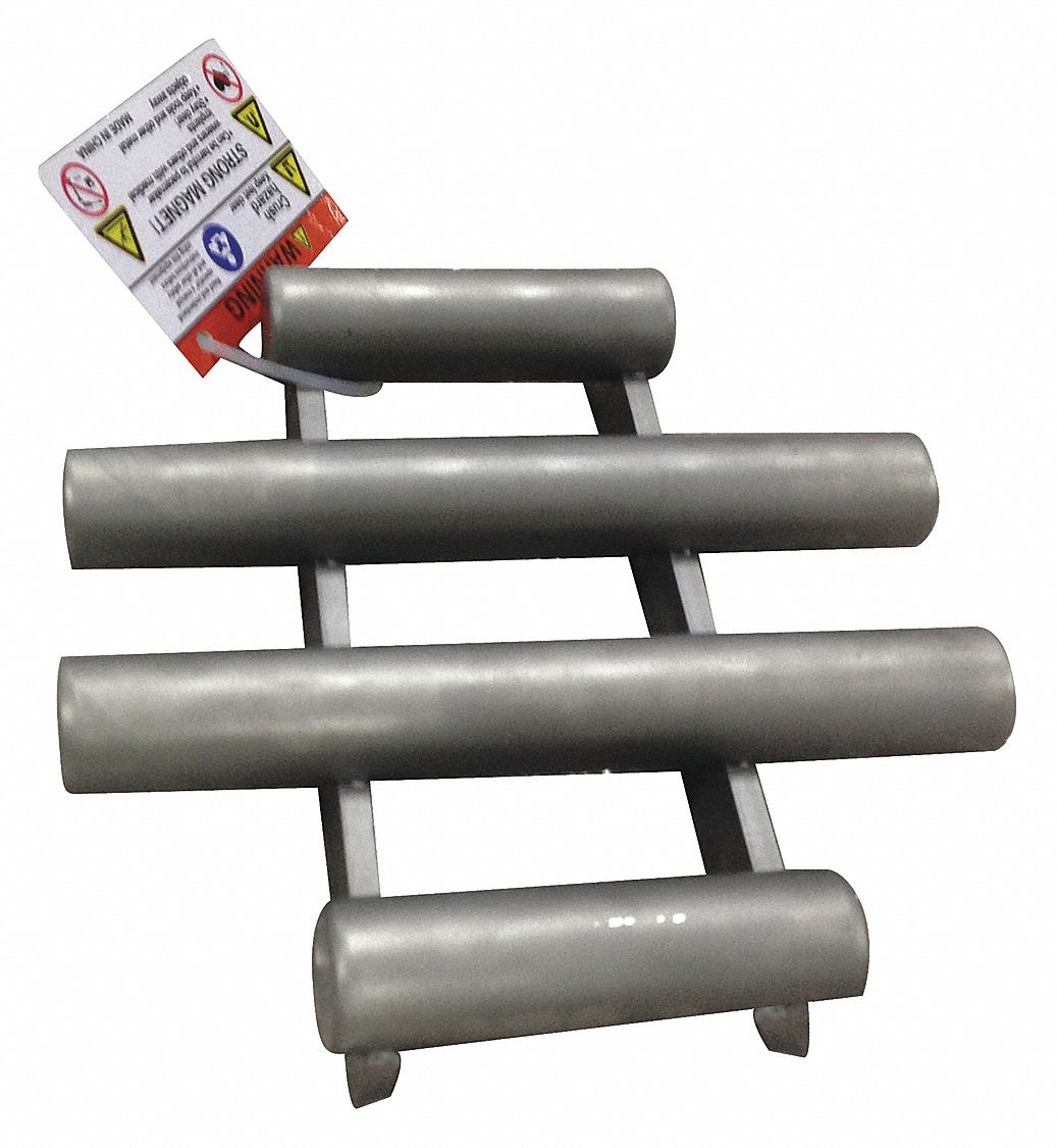 Grate Magnet: Round Grate Magnet, Ceramic, 20 oz Max Magnetic Pull Strength, Round