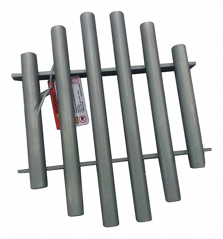 Grate Magnet: Round Grate Magnet, Rare Earth, 80 oz Max Magnetic Pull Strength