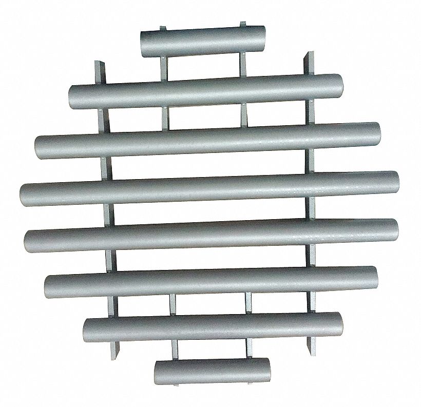 GRAINGER APPROVED Grate Round Grate Ceramic, 20 oz Max