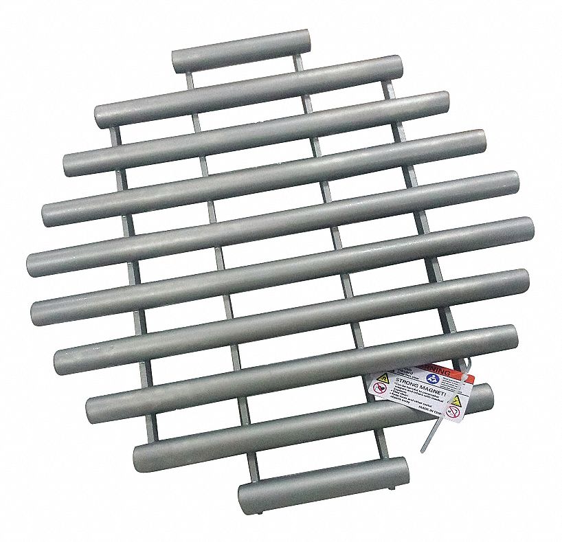 GRAINGER APPROVED Grate Rare Earth, 80 oz Maximum Pull