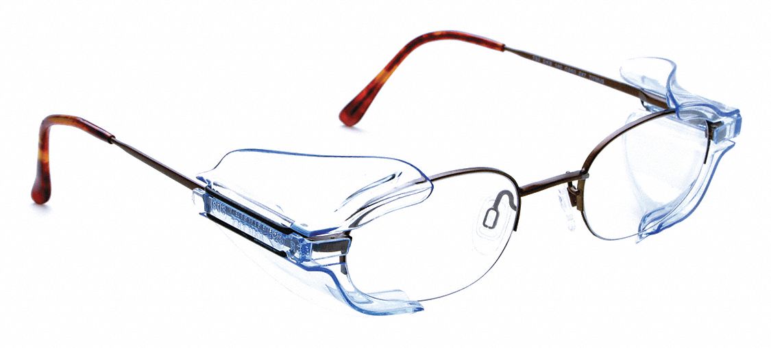 Sideshield: Clear, Polycarbonate, Loop, 20 PK