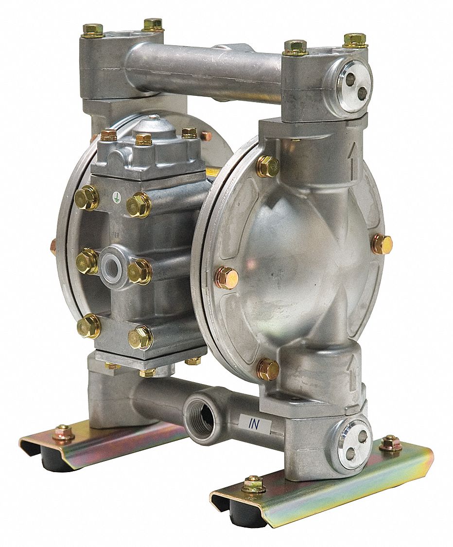 DAYTON, Air, Aluminum, Double Diaphragm Pump 34TJ4134TJ41 Grainger