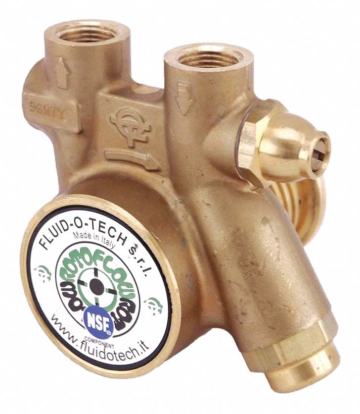 ROTARY VANE PUMP,LOW LEAD BRASS,1 GPM