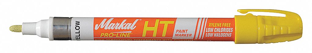 PAINT MARKER, PERMANENT, YELLOW