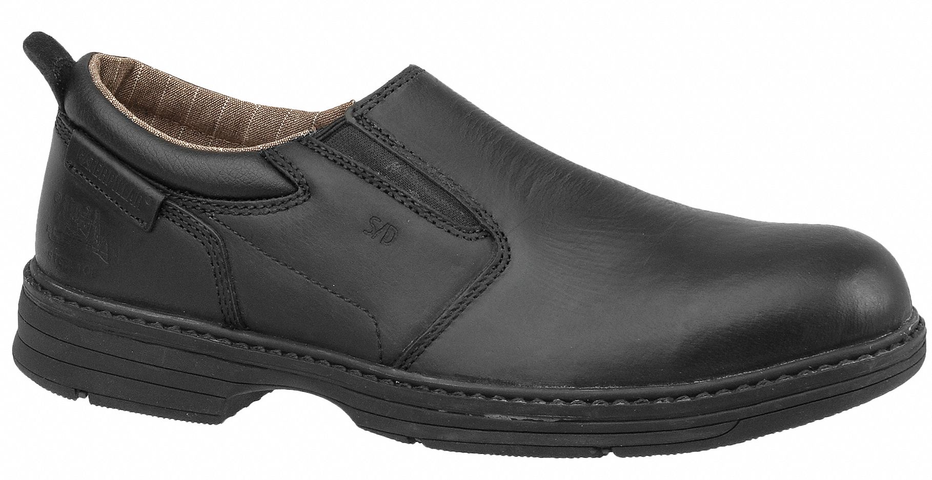 Cat P90098 Cat Footwear Loafer Shoe, 9, M, Men's, Black, Steel Toe Type ...