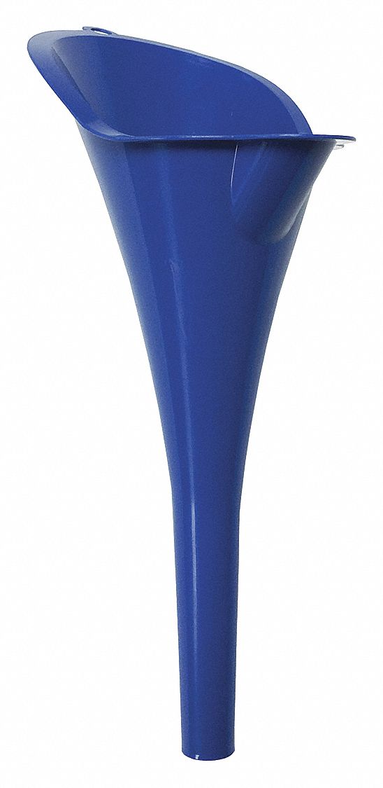 FUNNEL KING Spout Funnel: Polyethylene, 12 fl oz Fluid Capacity, 3 1/2 ...