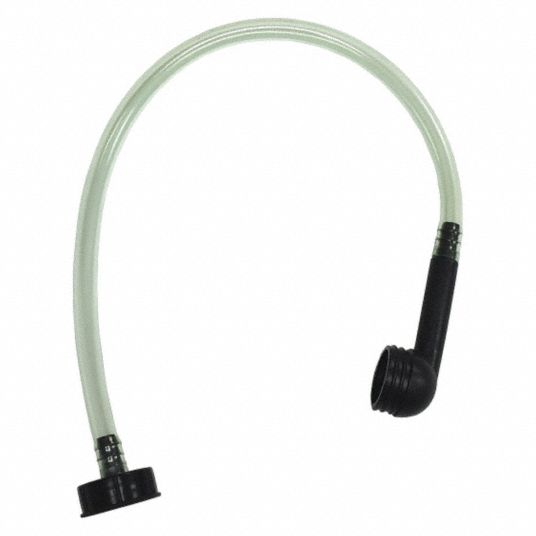 FUNNEL KING Pouring Spout, PVC, 2 1/2 qt Total Capacity, 24 in Length