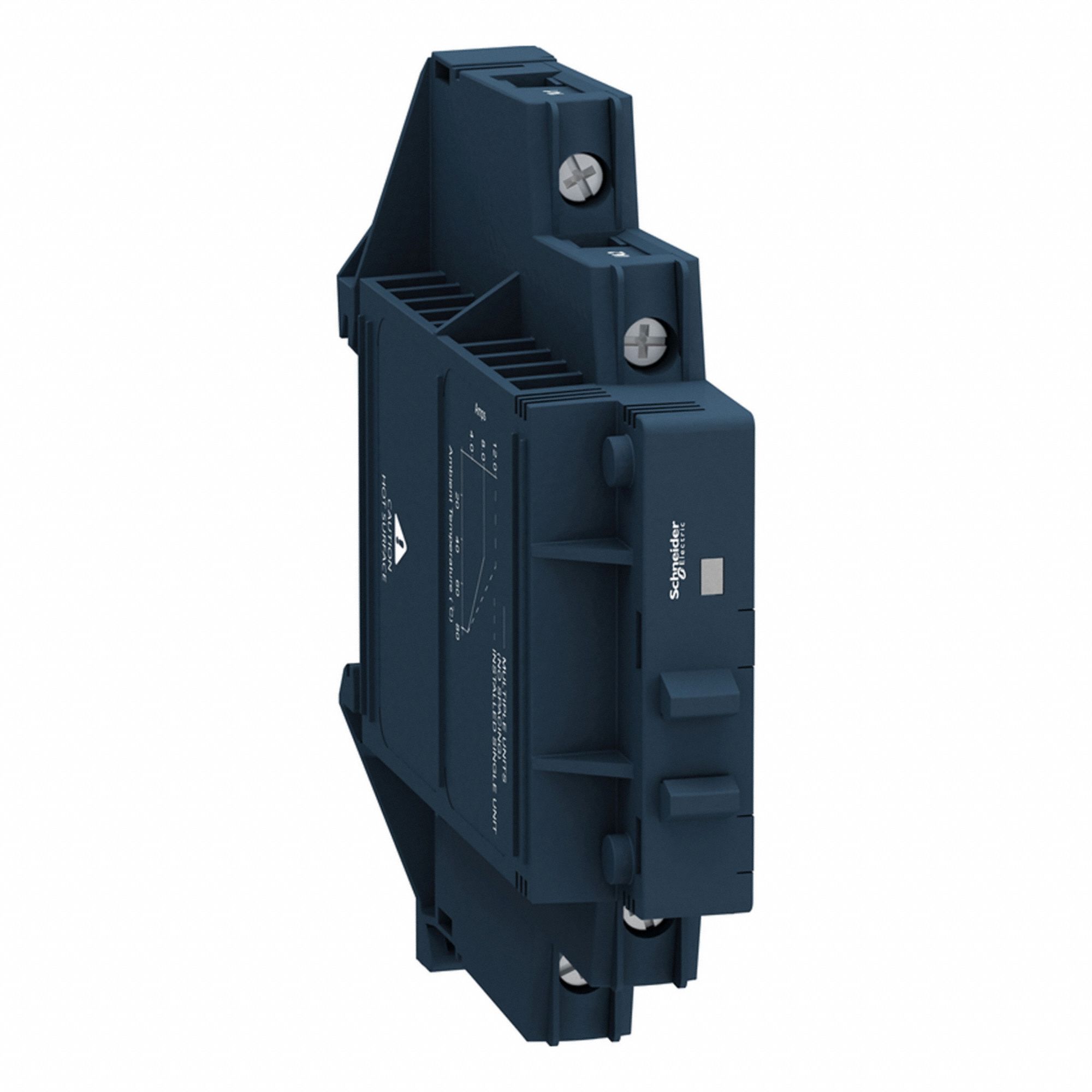 Solid State Relay: DIN-Rail Mounted, 12 A Max Output Current, MOSFET, DC Output
