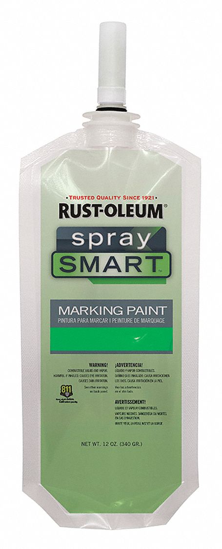 Marking Paint, 10.5 oz, Safety Green
