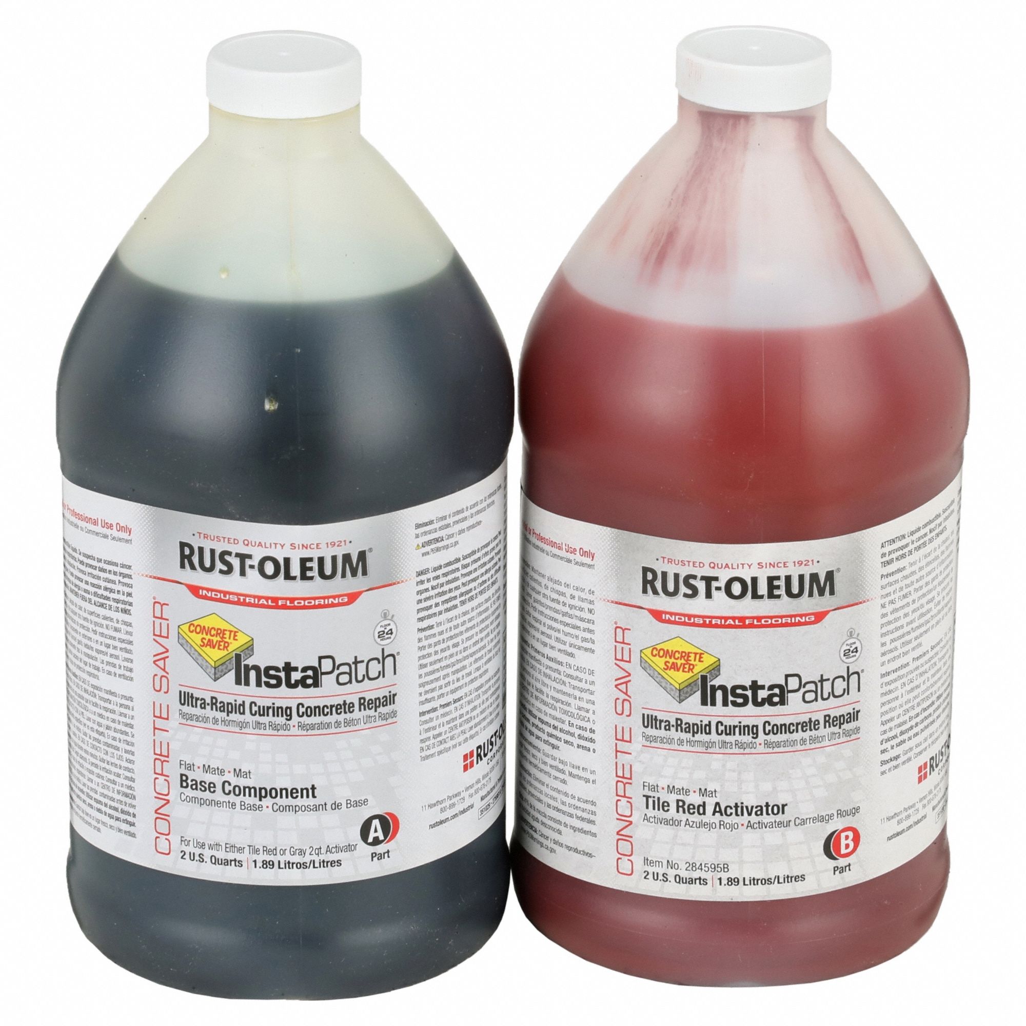 RUST-OLEUM, InstaPatch, Polyurea, Concrete Repair Compound - 34UP24|284595  - Grainger