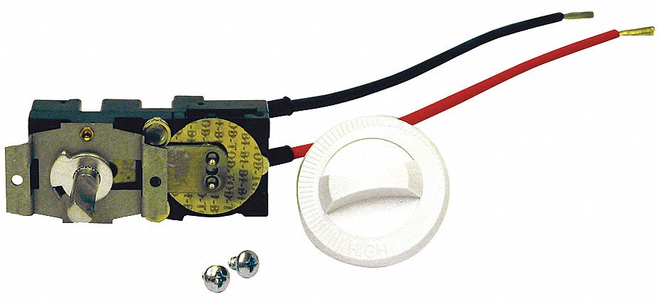 CADET, Fits Cadet ComPak Series Brand, Compak SP Built-In Stat Kit, 22 amp,  Wht - 34VF02|CTT1W - Grainger
