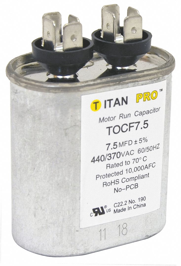 TPI CORP., For 4TDH6/4TDH7, Fits Dayton Brand, Motor Capacitor 34VG56