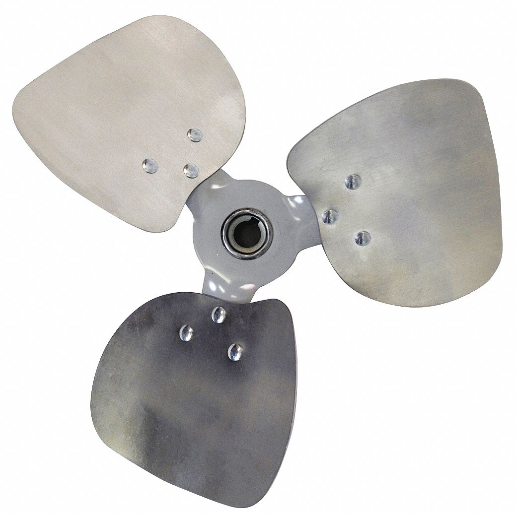 TPI CORP. Fan Blade, For Use With Grainger Item Number 2CJE1, 2CJE2, 2CJE3, Fits Brand Dayton