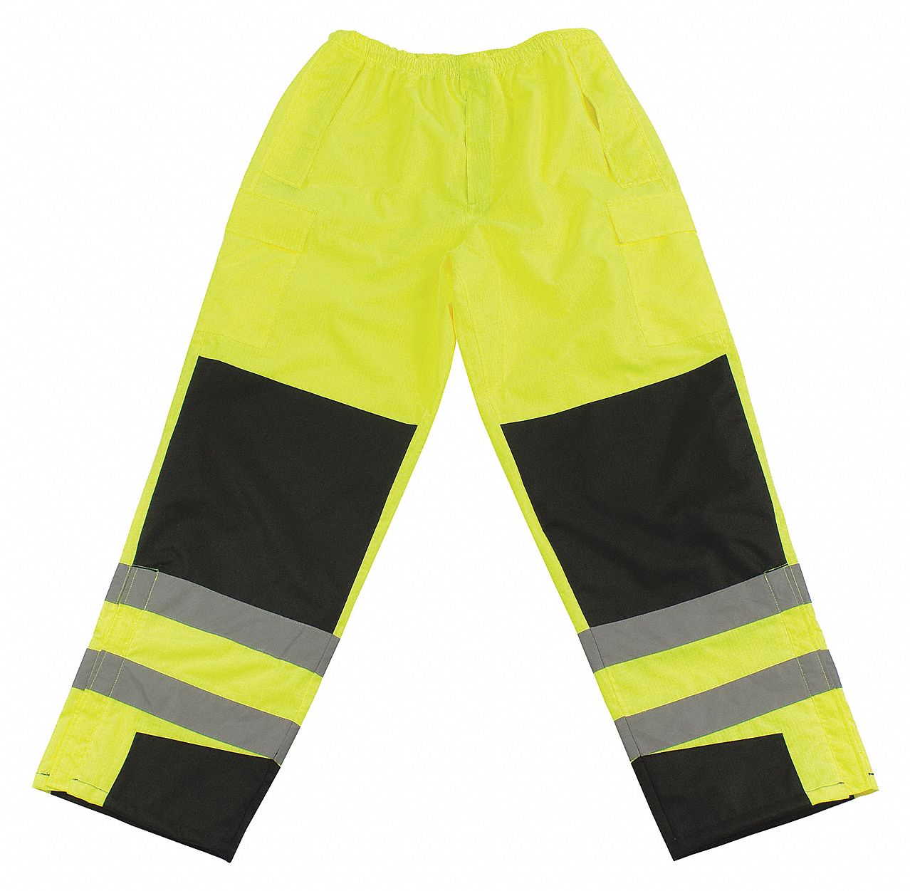 PIP High Visibility Pants, 40 in., Lime/Yellow 34VH513181771LY/M
