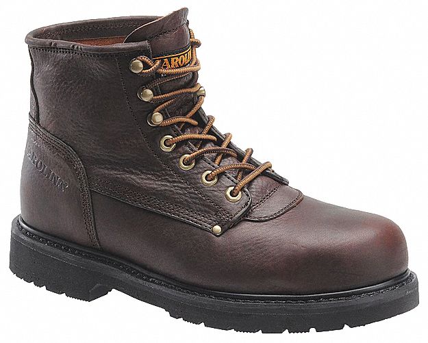 CAROLINA SHOE Wrk Boots, Mens, 9, EEE, Lace Up, 6inH, Brn, PR - 34VR70 ...