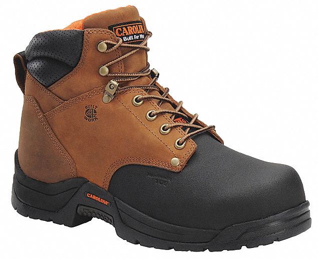 CAROLINA SHOE 6 in Work Boot, 14, EE, Men's, Brown, Composite Toe Type ...