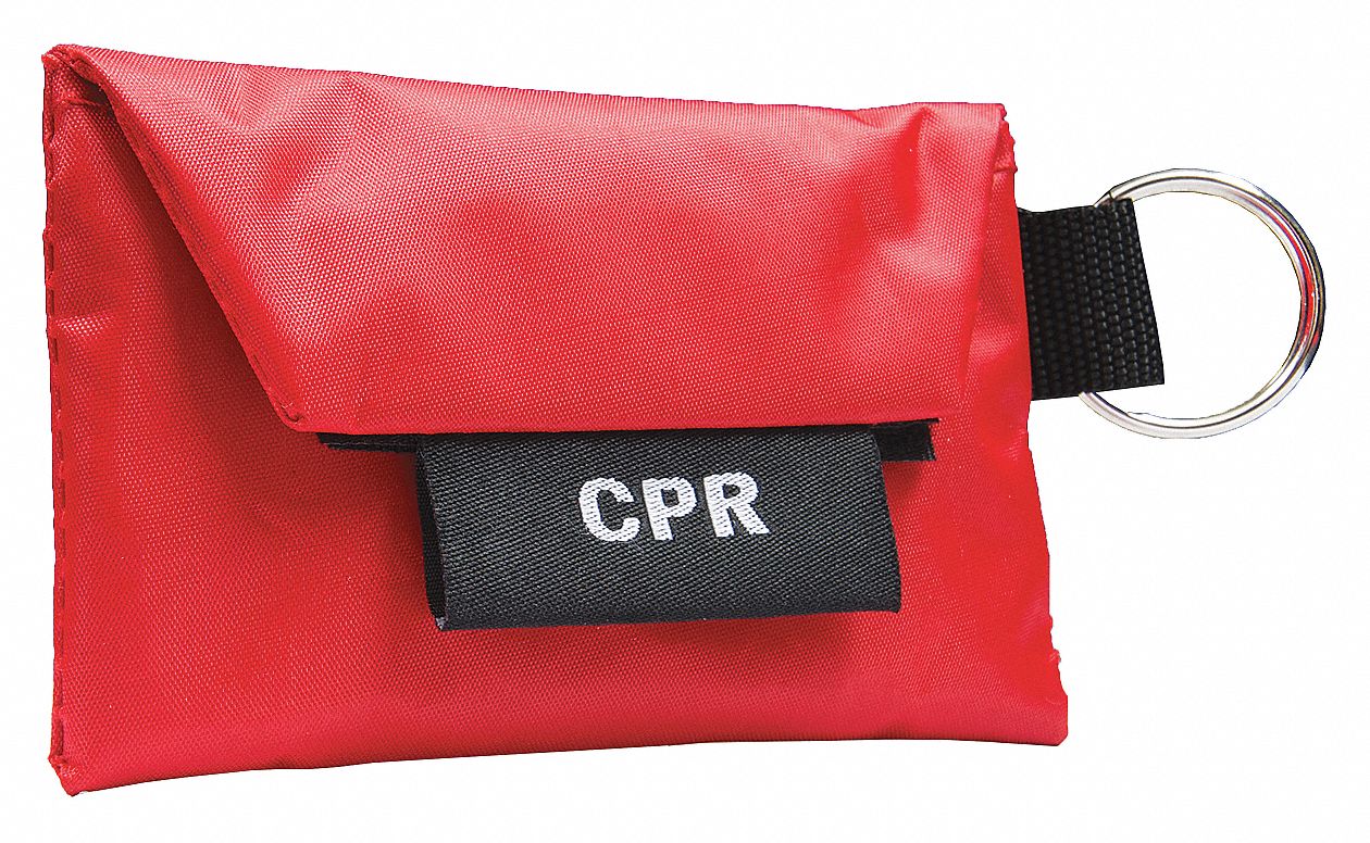 CPR 02 Key Ring with One Way Valve: CPR 02 Key Ring with One Way Valve, Small
