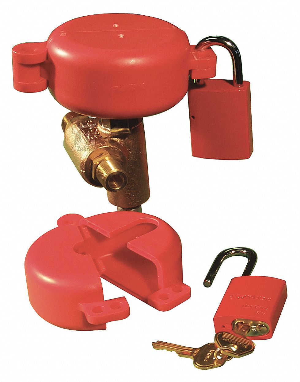 Mixer Lockout Plastic 2 in.