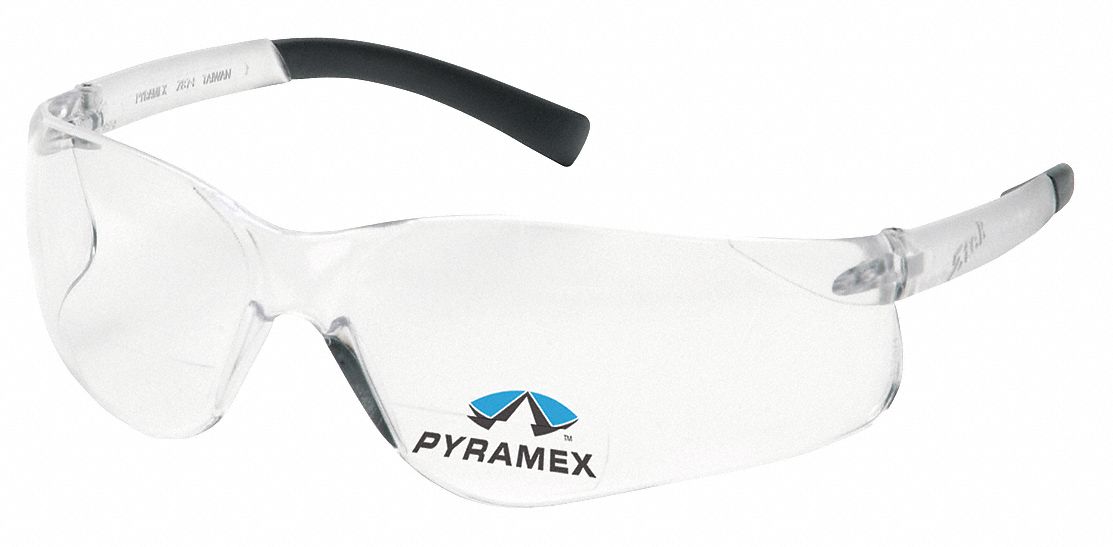 Pyramex Clear Scratch Resistant Bifocal Safety Reading Glasses 2 0