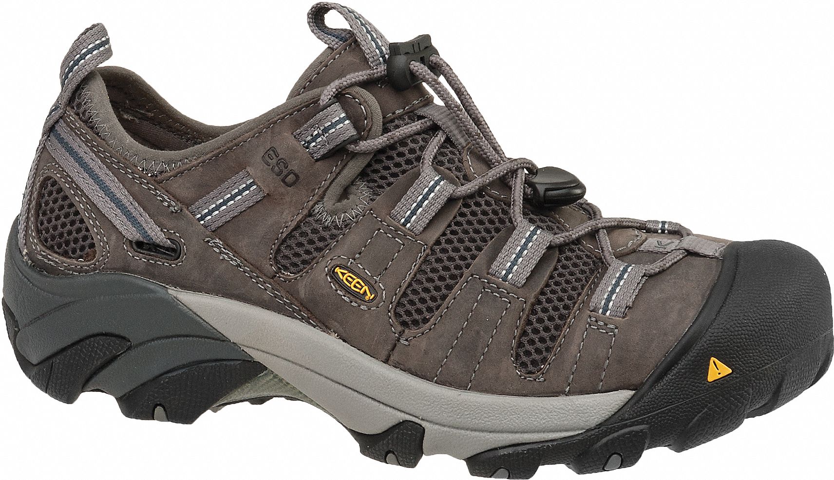 KEEN Hiker Shoe, 12, EE, Men's, Gray, Steel Toe Type, 1 PR - 34WT19 ...