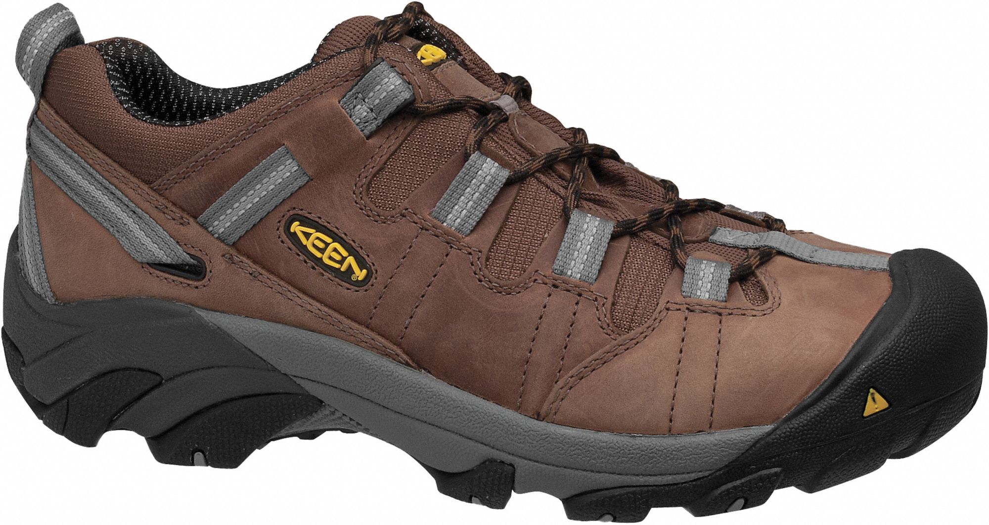 KEEN Hiker Shoe, 10, EE, Men's, Brown, Steel Toe Type, 1 PR - 34WT72 ...