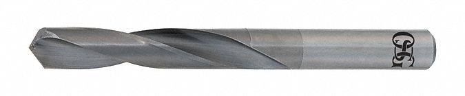 Jobber Length Drill Bit: #11, 118° 4-Facet Point, Solid Carbide