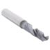 V-coated Spiral-Flute Powdered-Metal Screw-Machine Length Drill Bits