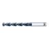 V-Coated Fast-Spiral-Flute Powdered-Metal Jobber-Length Drill Bits