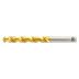 TiN-Coated Fast-Spiral-Flute Non-Coolant-Through High-Speed Steel Jobber-Length Drill Bits with Straight Shank