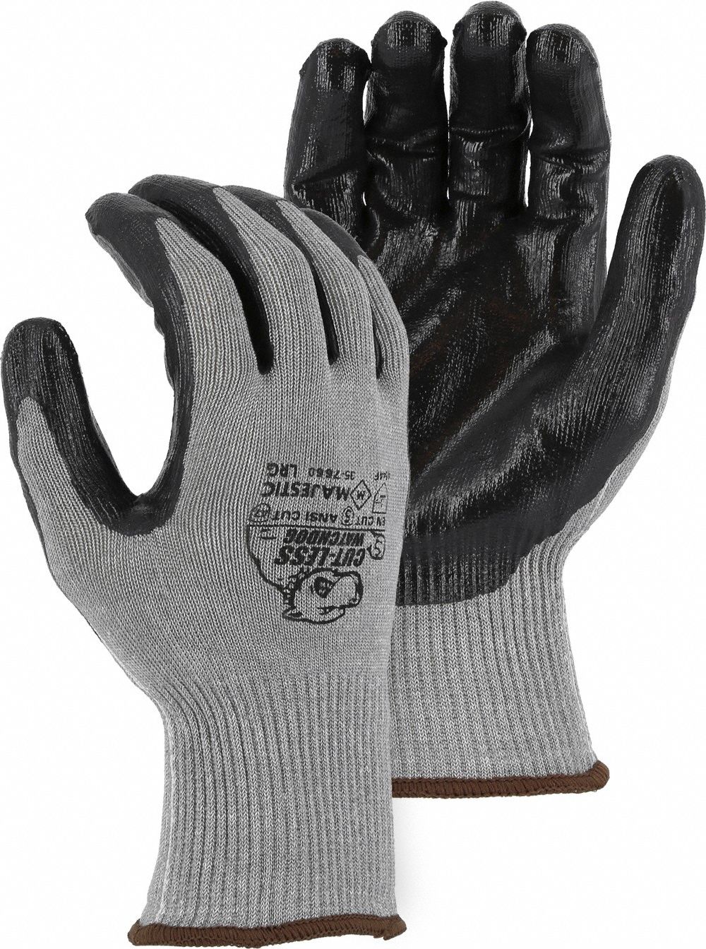 Cut-Less Watchdog Glove Grey Large PR