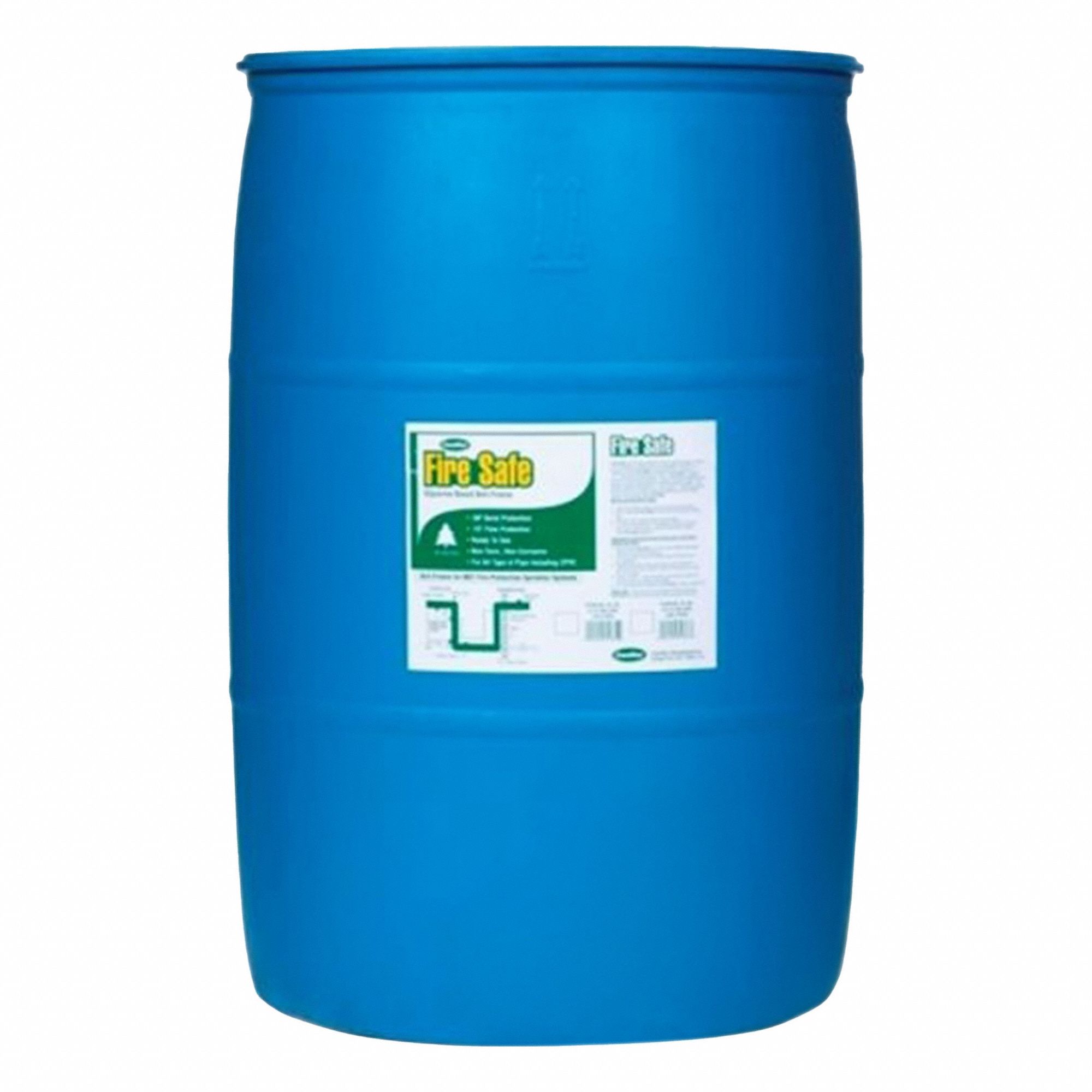 Antifreeze: 55 gal, Drum, -15°F Freeze Protection Temp, -50°F Burst Protection Temp