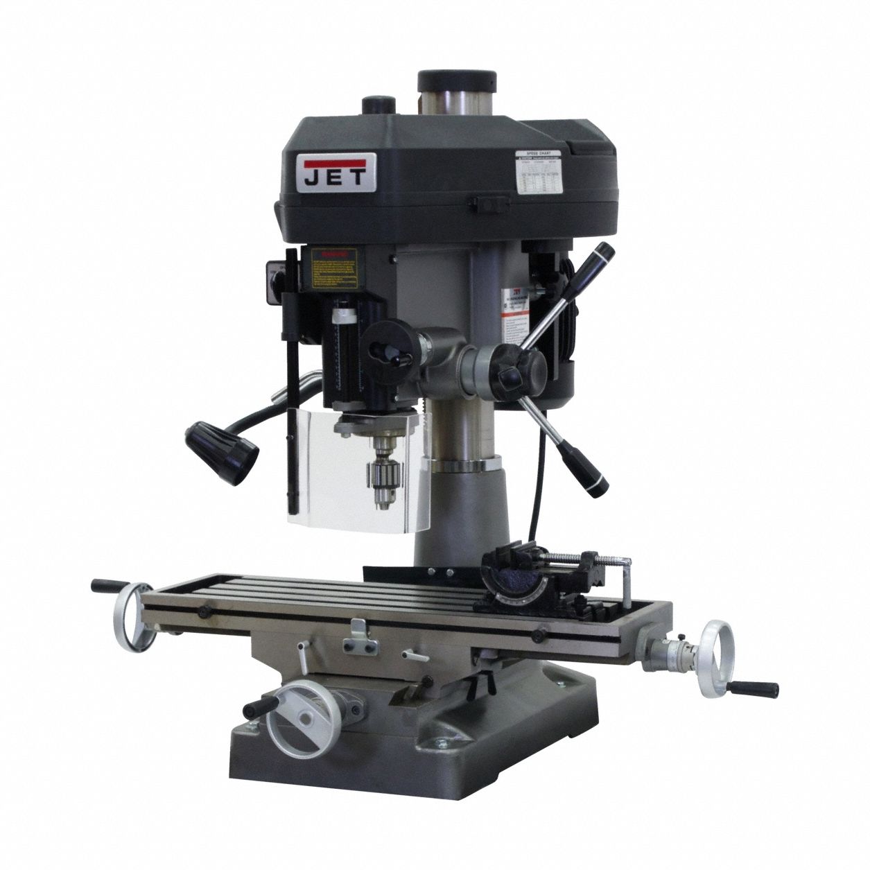 JET, JMD-18, Belt Drive, Mill Drill - 18F194|350018 - Grainger