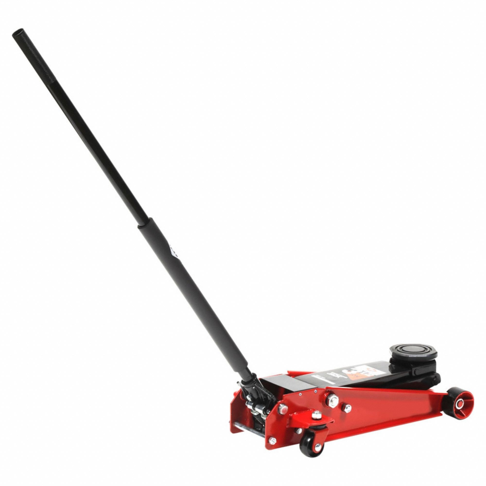 Auto Jacks: Steel, Manual Floor Jack, 3.5 ton Load Capacity, 4 in Min Lift