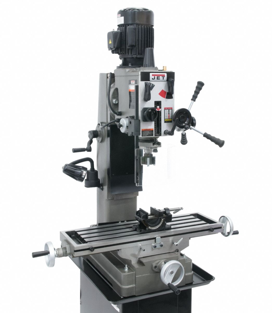 Mill Drill: JMD-45GH, Gear Drive, 1 1/2 hp, 115/230V