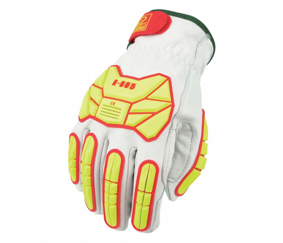 RINGERS Guantes Resistentes a Impactos Puño Elástico Talla 8 Amarillo ...