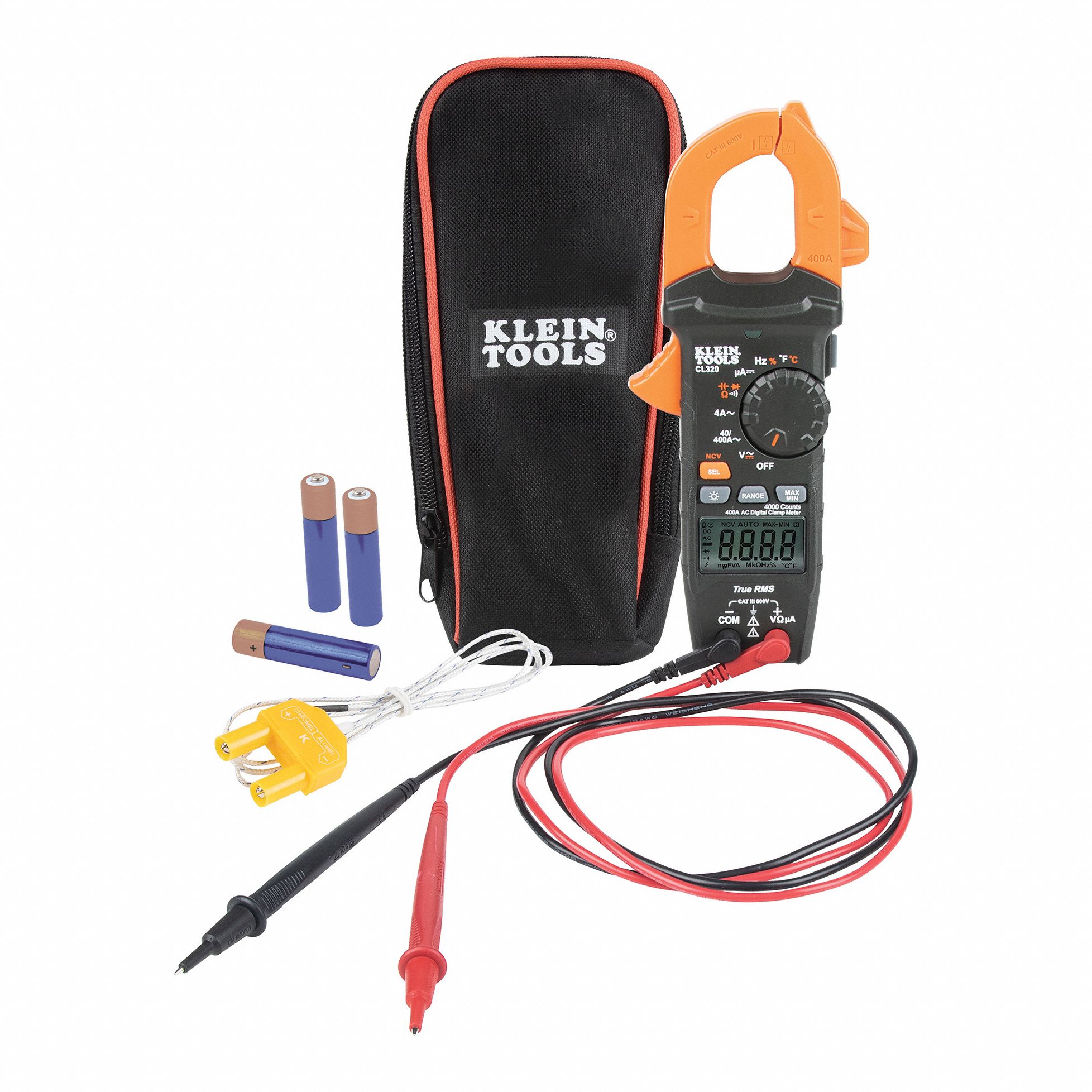 DigitalClampMeter TRMS 400A 600VAC