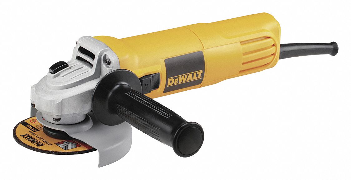 Esmeriladora Angular, 4-1/2", 8A, 3000 rpm, 11,000 rpm, Deslizable, 15-7/20"