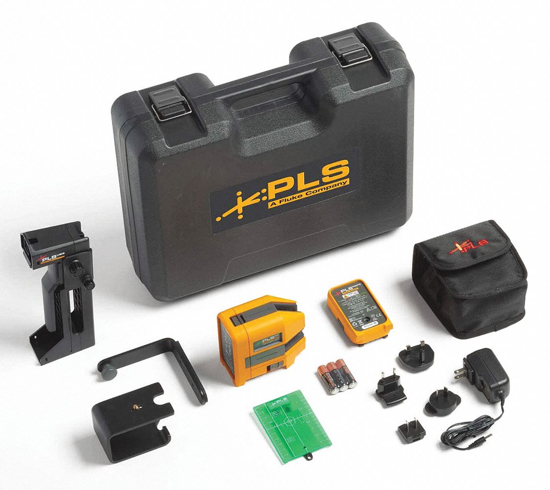 Kit de Nivel de Láser , Autonivelante con Péndulo , Proyección Láser Horizontal y Vertical , para uso en Interior y Exterior , Clase 2