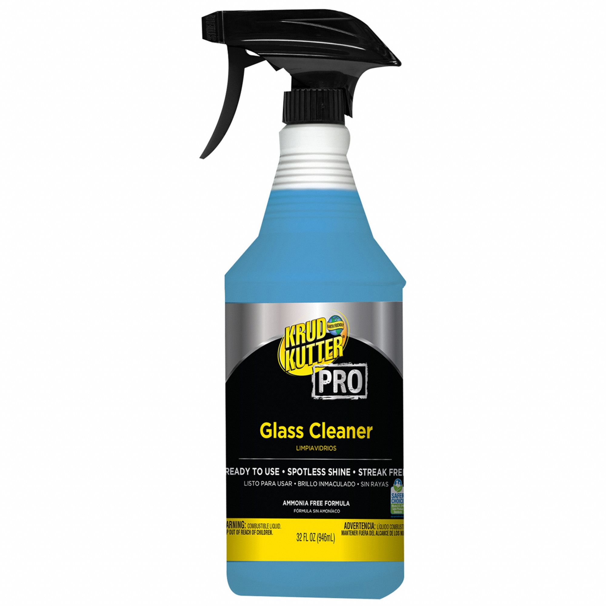 KRUD KUTTER, Liquid, Trigger Spray Bottle, Glass Cleaner 800X98