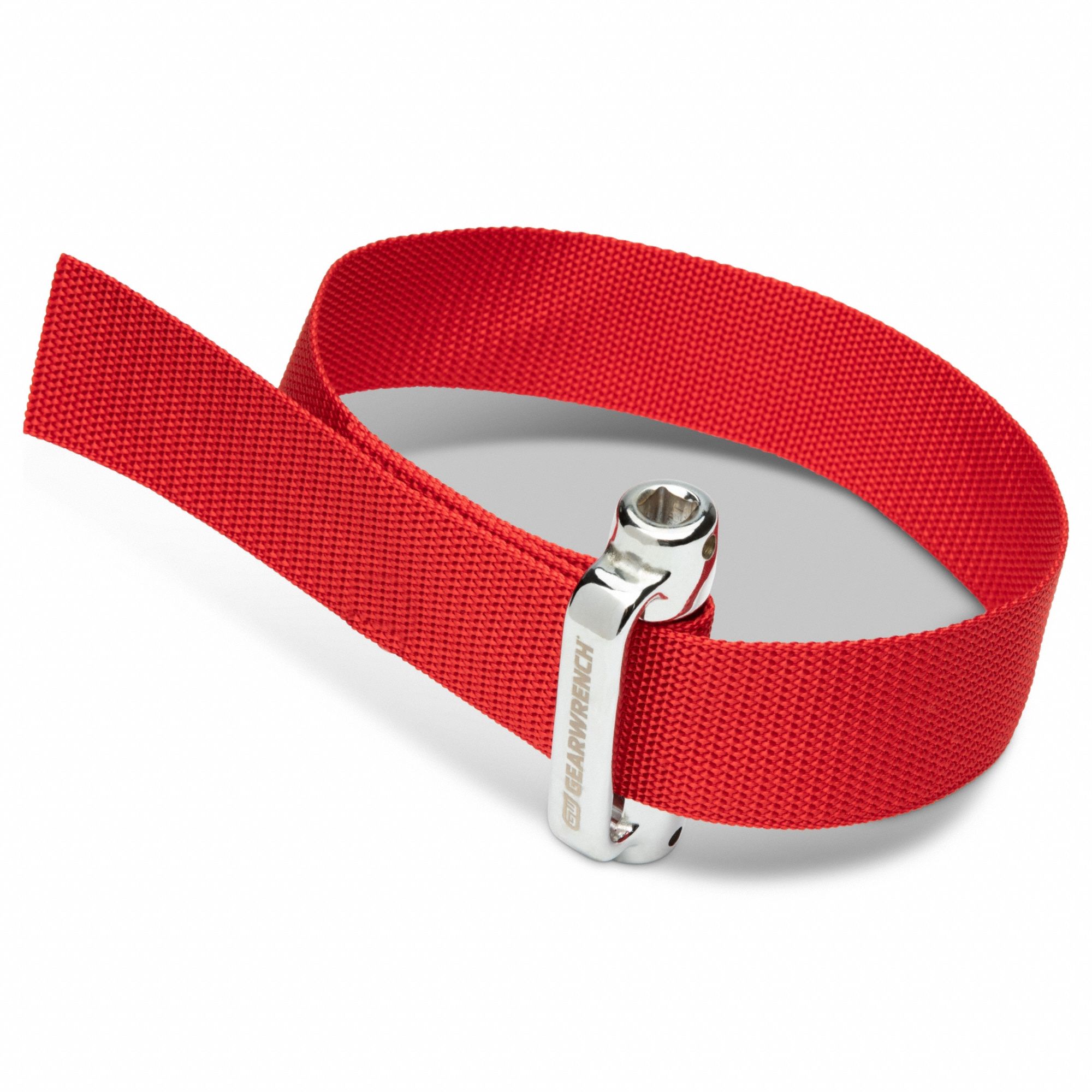 Strap Wrench: For 9 in Outside Dia, 1 1/2 in Strap Wd, 32 in Strap Lg, Nylon, Alloy Steel