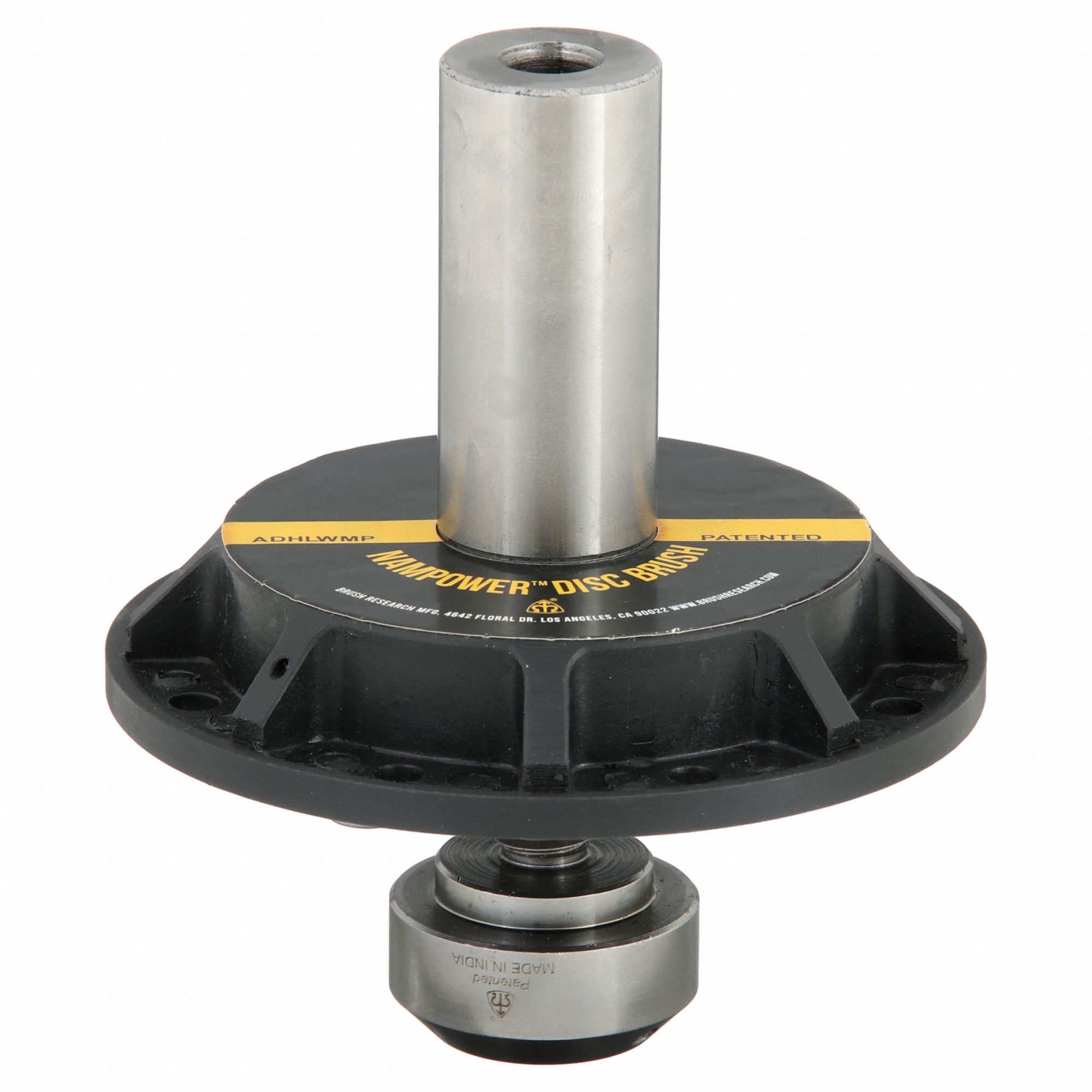 Abrasive Wheel Adapter: 25 mm, Std Collet, 100 mm to 150 mm, Composite, ADHLWMP