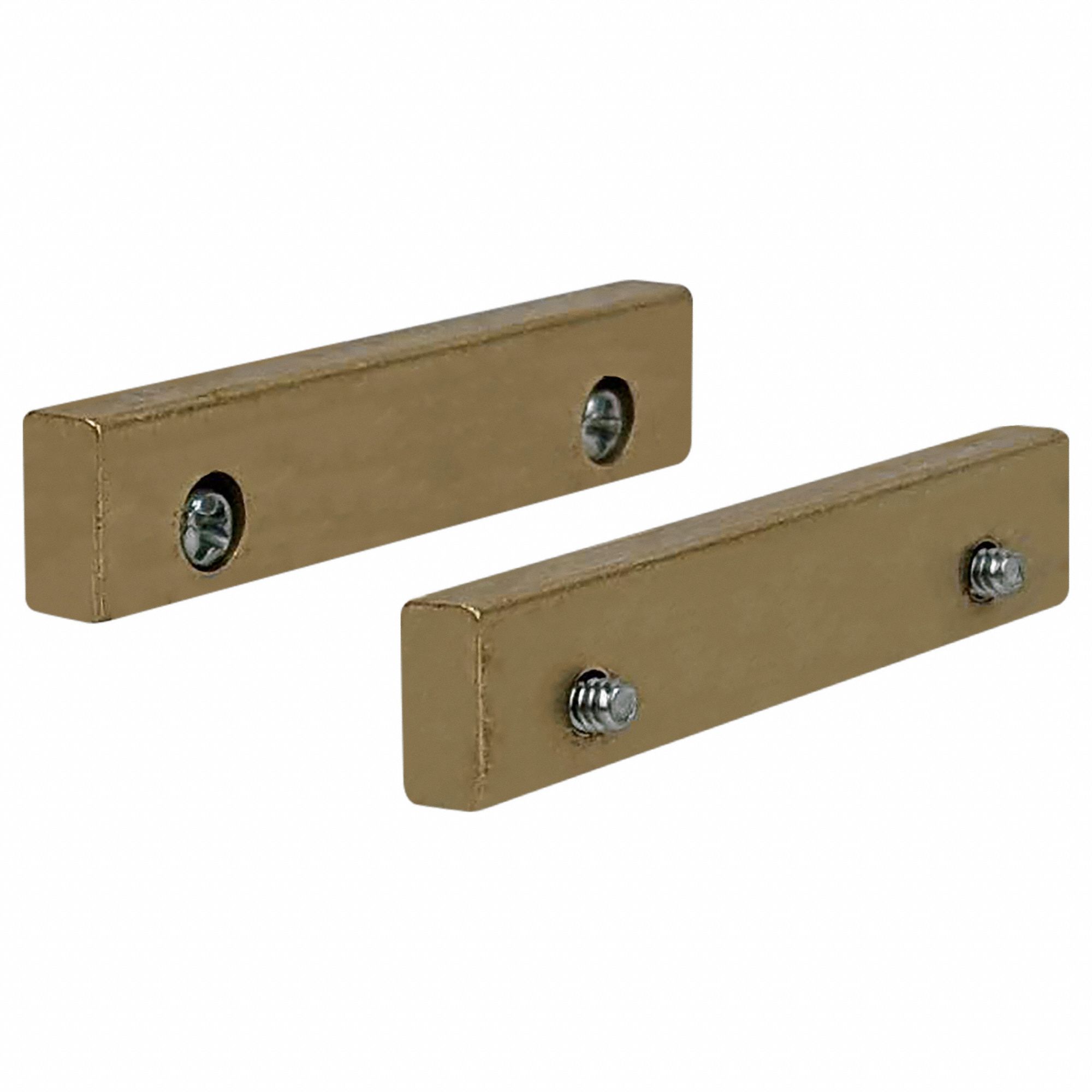 PANAVISE 354 Replace. Jaws,Brass,Incl. 2 Screws 40N556