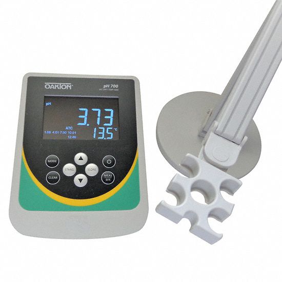 Benchtop pH Meter: -2 pH to 16 pH, +/-0.01 pH, 0.1 pH_0.01 pH pH Resolution, mV/pH/Temp