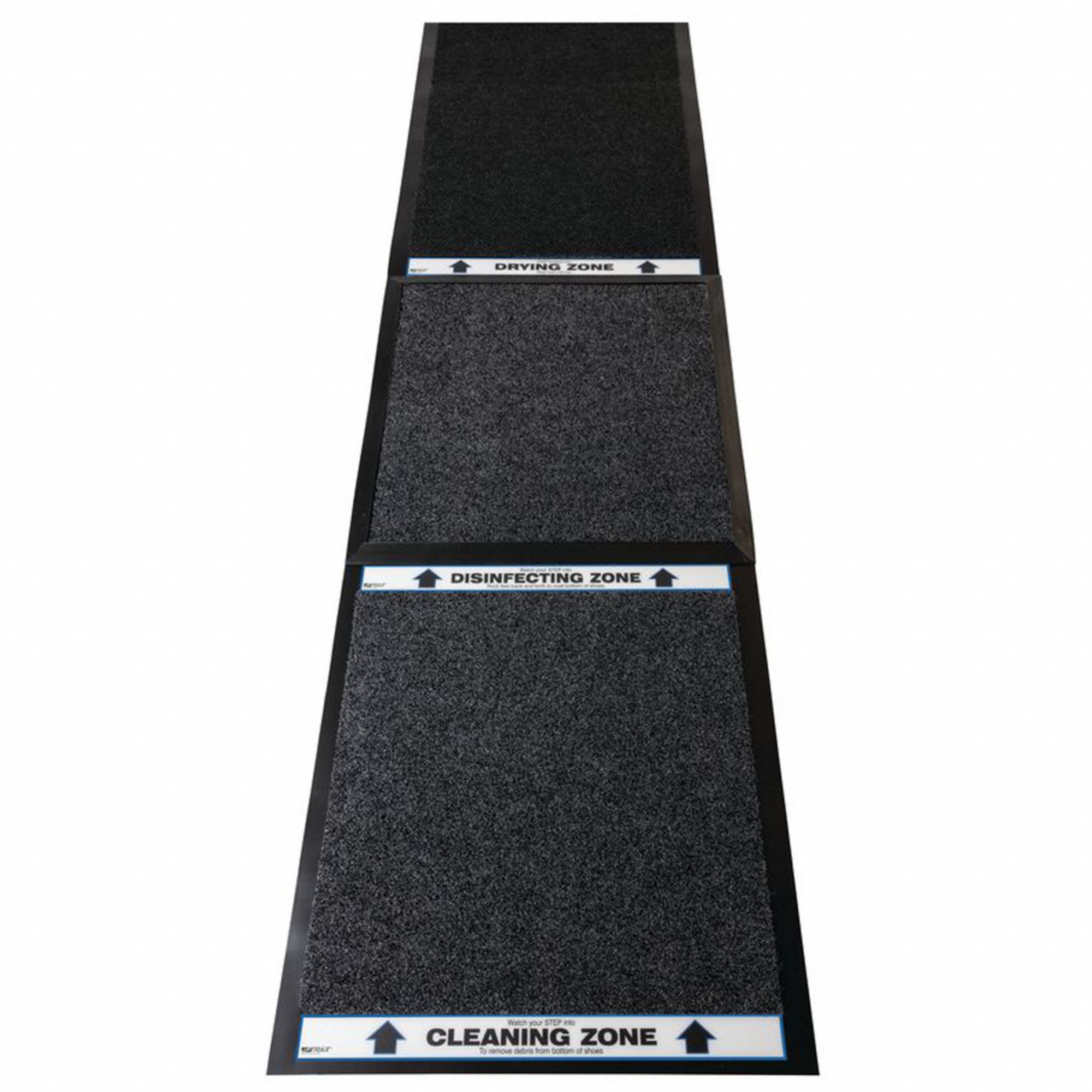 355 3-ZONE DRYING MAT 24X48 2PK BLACK