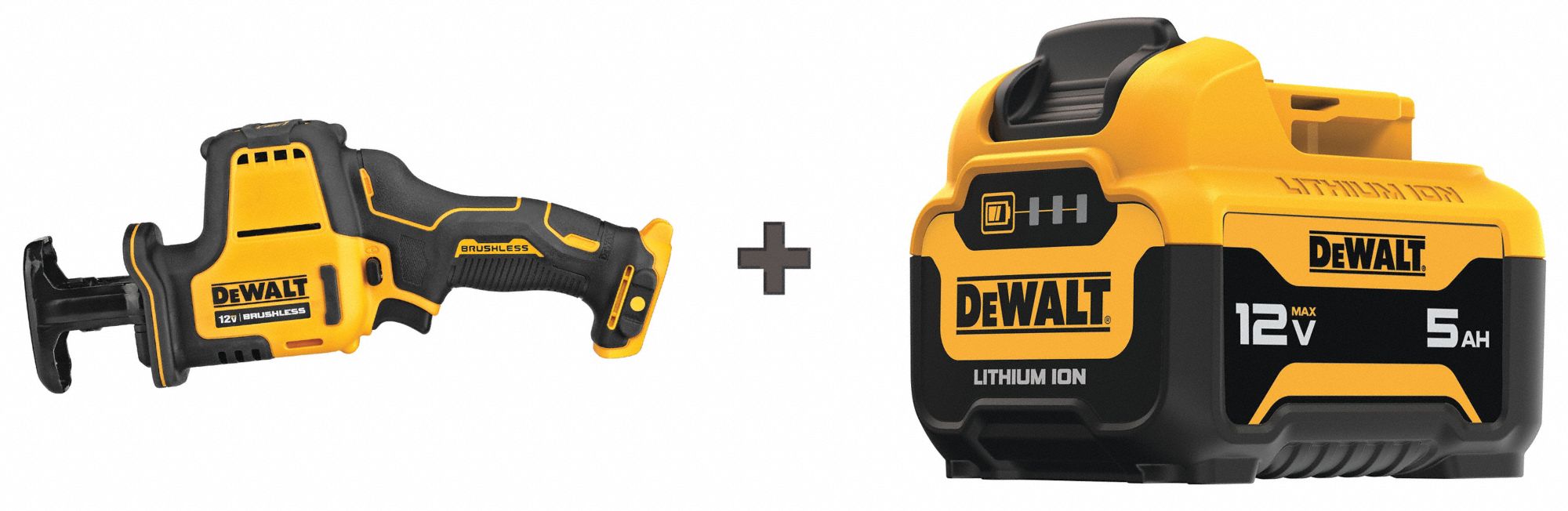 Reciprocating Saw Kit, Cordless, Compact